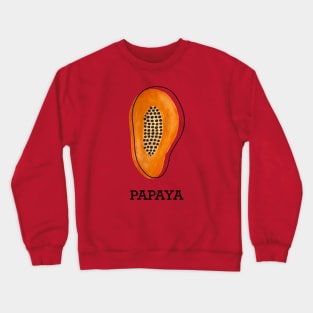 Papaya Fruit Crewneck Sweatshirt